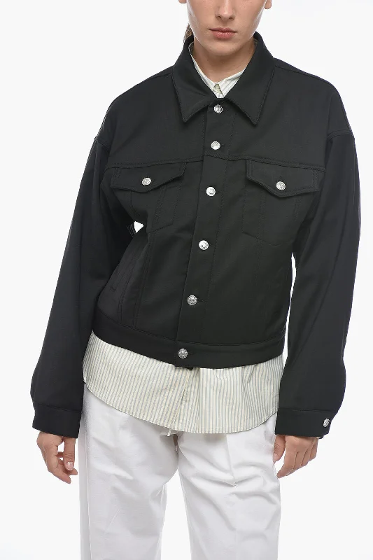 Winter Warm - Up Sale Maison Margiela MM6 Utility Jacket with Martingale