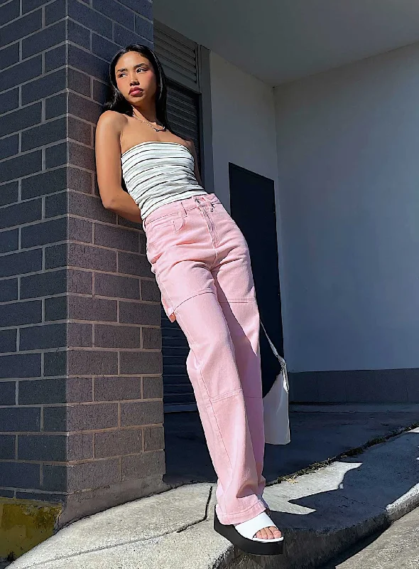 Stylish Savings Copeland Jeans Pink