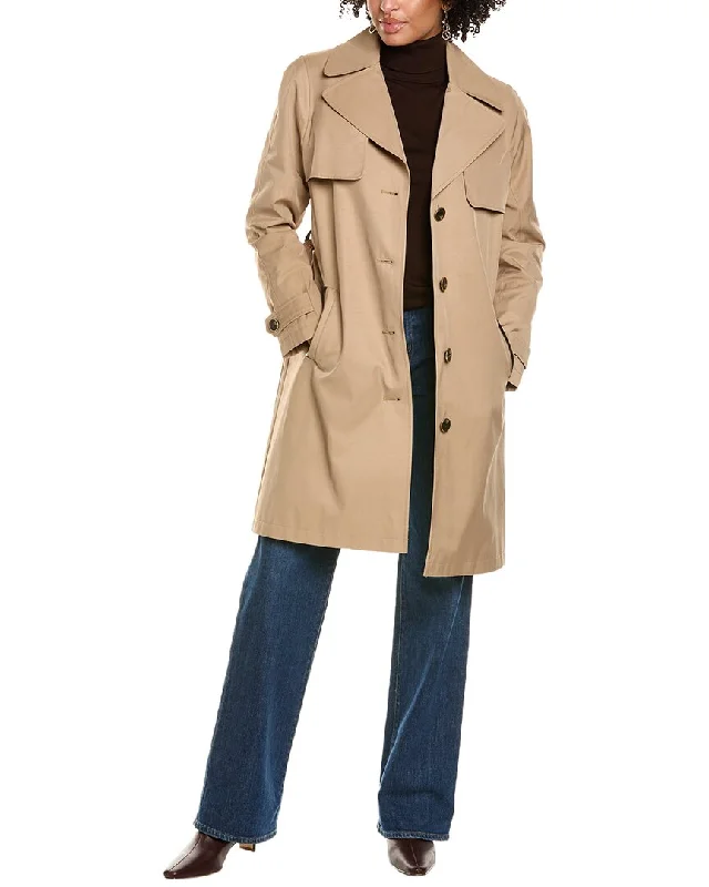 Minimalist Chic Via Spiga Trench Coat