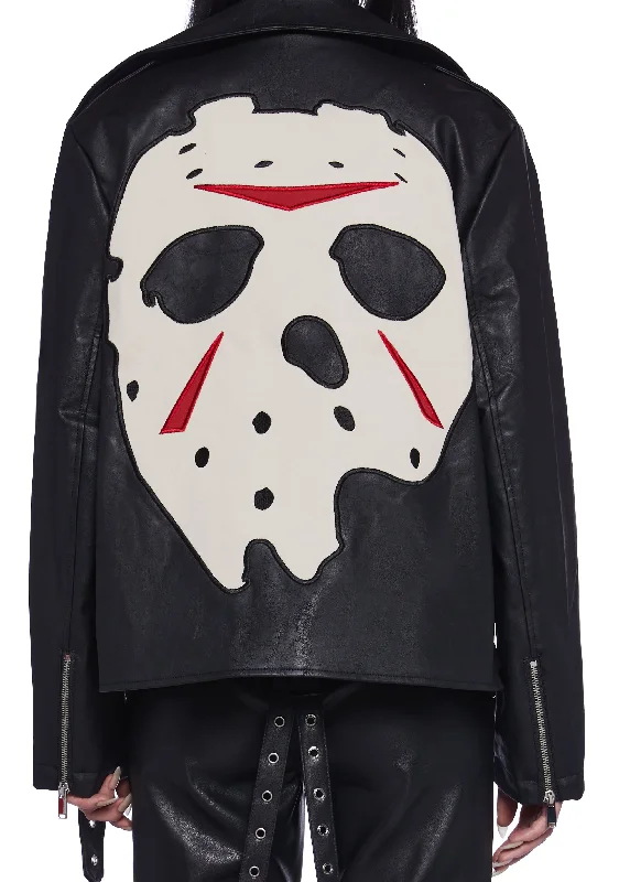 Seasonal Sale Vile Voorhees Oversized Moto Jacket