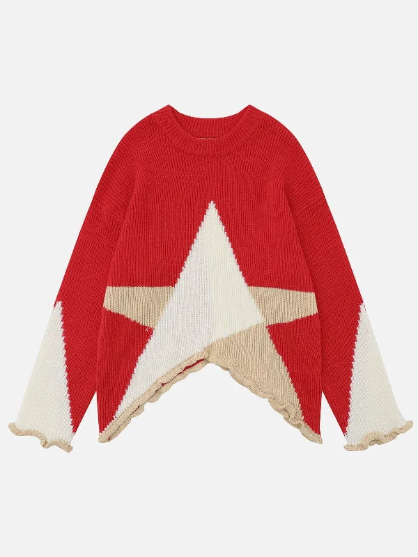 New In This Season Aelfric Eden Star Hem Sweater