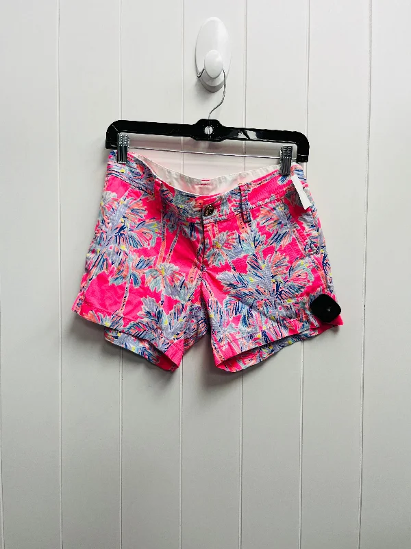 Shorts By Lilly Pulitzer In Pink & Purple, Size: 0