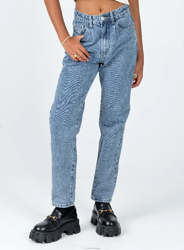 Best Deals Of The Season Tulum Straight Leg Denim Jeans