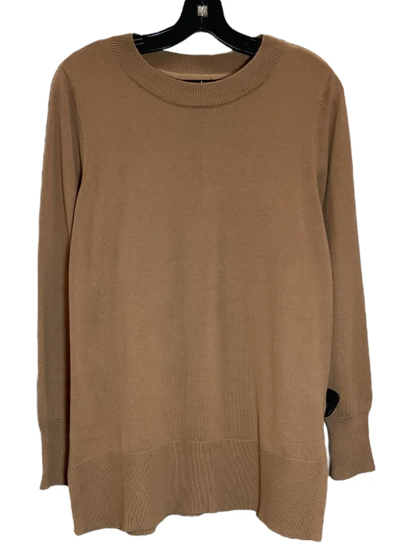 Tunic Long Sleeve By Jason Wu In Tan, Size: S