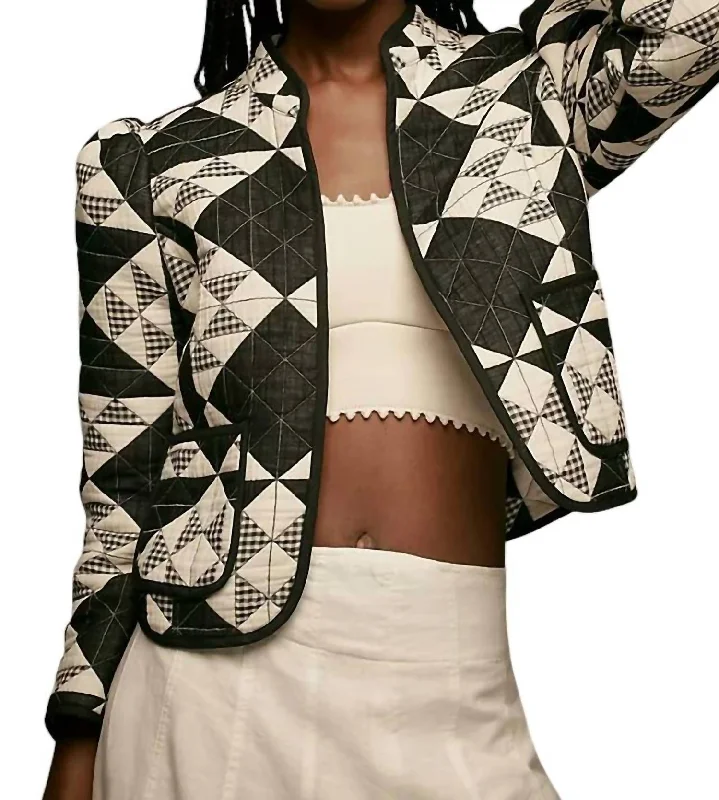 Special Offers Wessex Jacket In Quilted Gingham