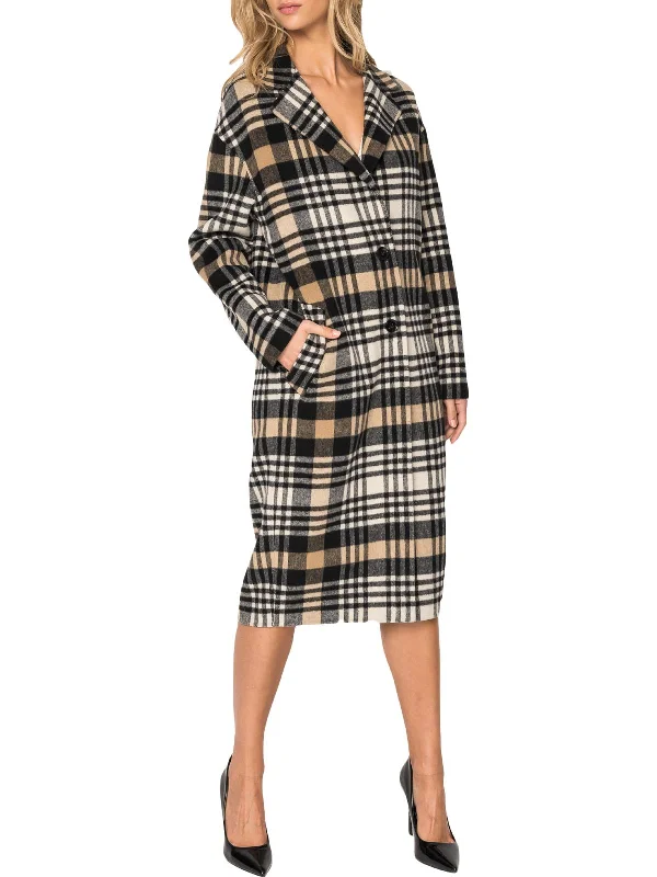 Feminine Flow Coppola Womens Cold Weather Midi Wool Coat