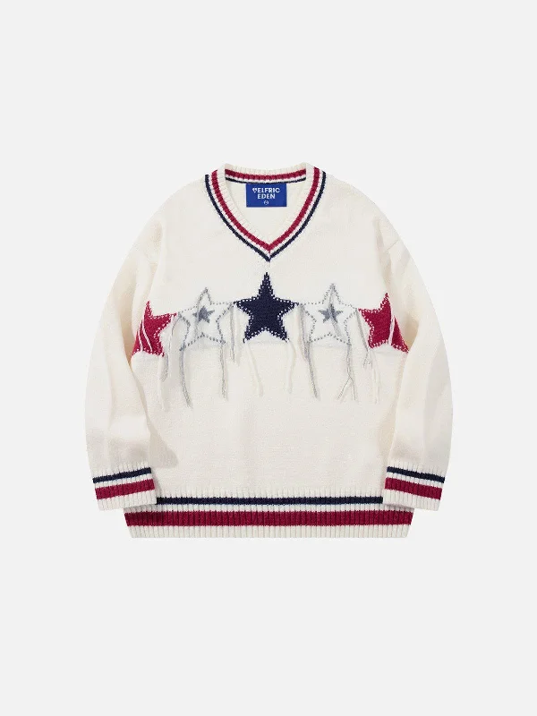 Limited Stock Aelfric Eden Star Tassel Sweater