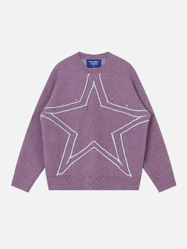 Vintage Look Aelfric Eden Star Rivet Sweater