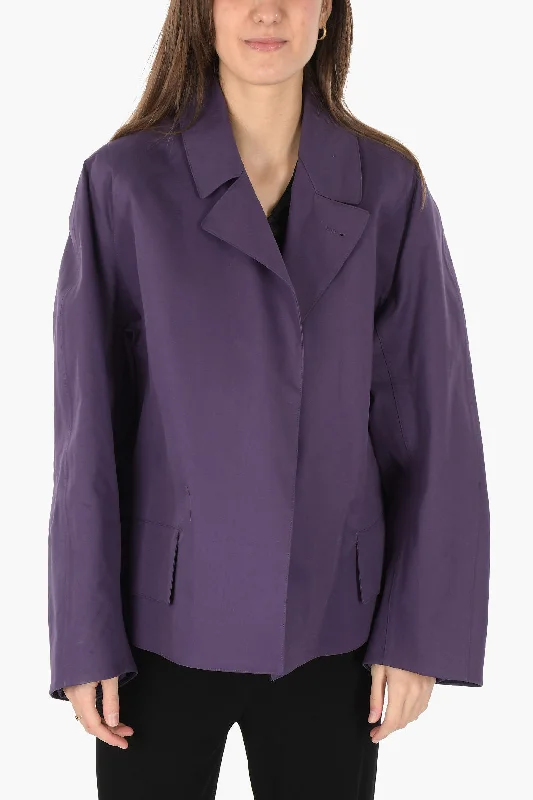 Hot Trends Maison Margiela MM0 open front jacket with cut out details