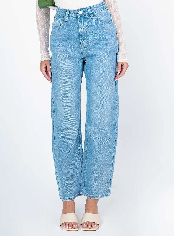 Everyday Basics Feilding Wide Leg Denim Jeans