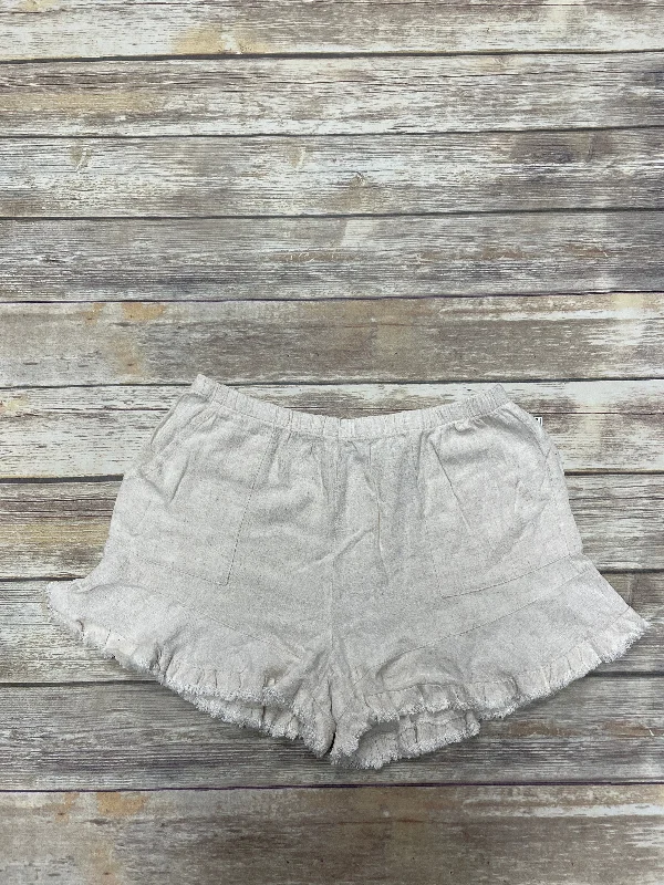 Shorts By Umgee In Beige, Size: L