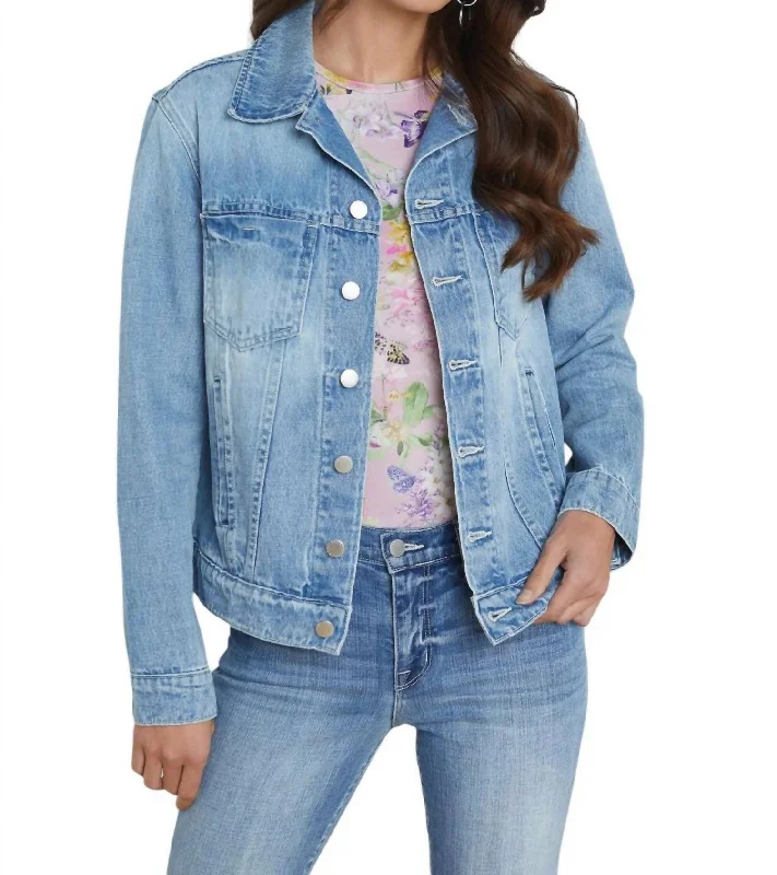 Exclusive Discounts Mack Oversized Denim Jacket In Palisade