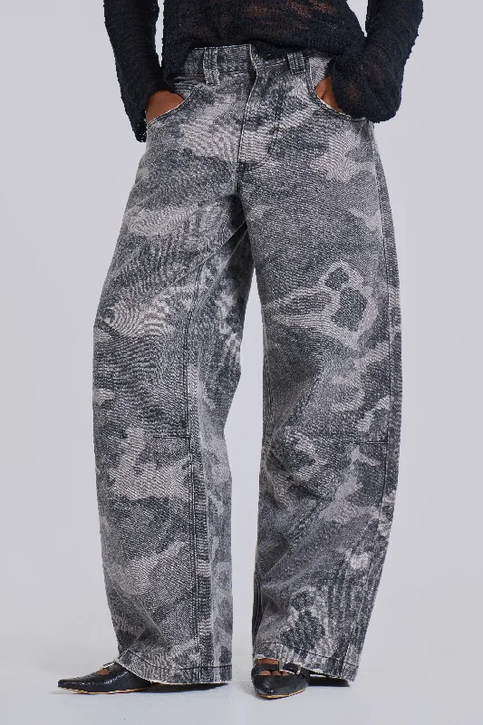 Luxe Women's Apparel Camo Fade Colossus Jeans