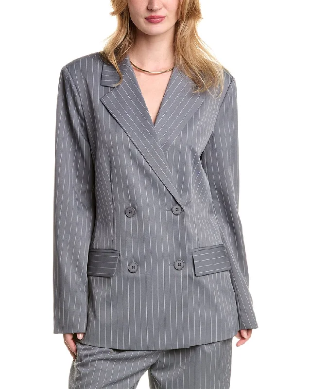 Great Deals On Ethnic Cultural Wear Alexia Admor Indigo Oversized Blazer