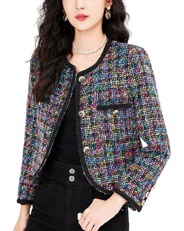 Luxe Layering WLZD Wool-Blend Blazer