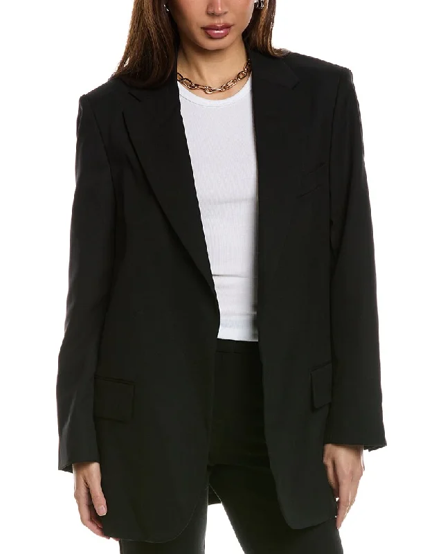 Odd Size Clearance Sale Reiss Alia Oversized Wool-Blend Blazer