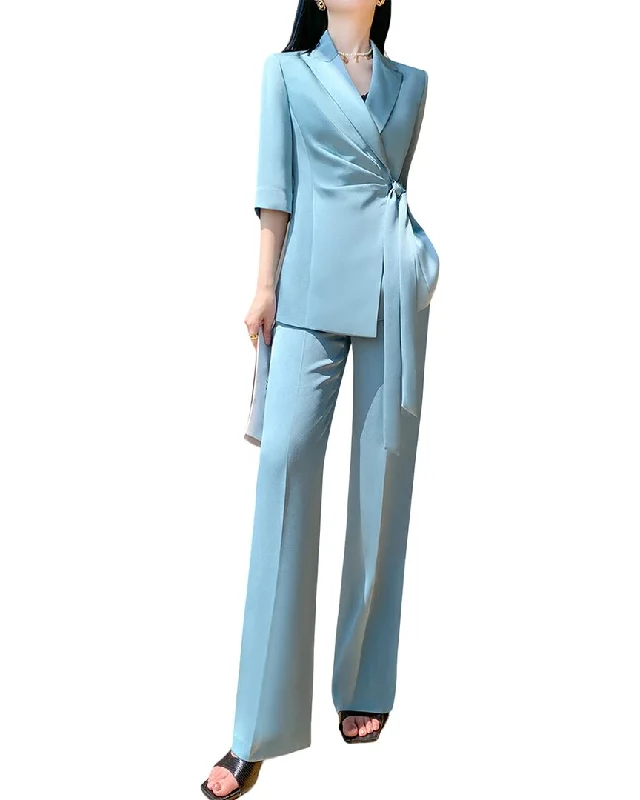 Vintage Charm Anette 2pc Blazer & Pant Set