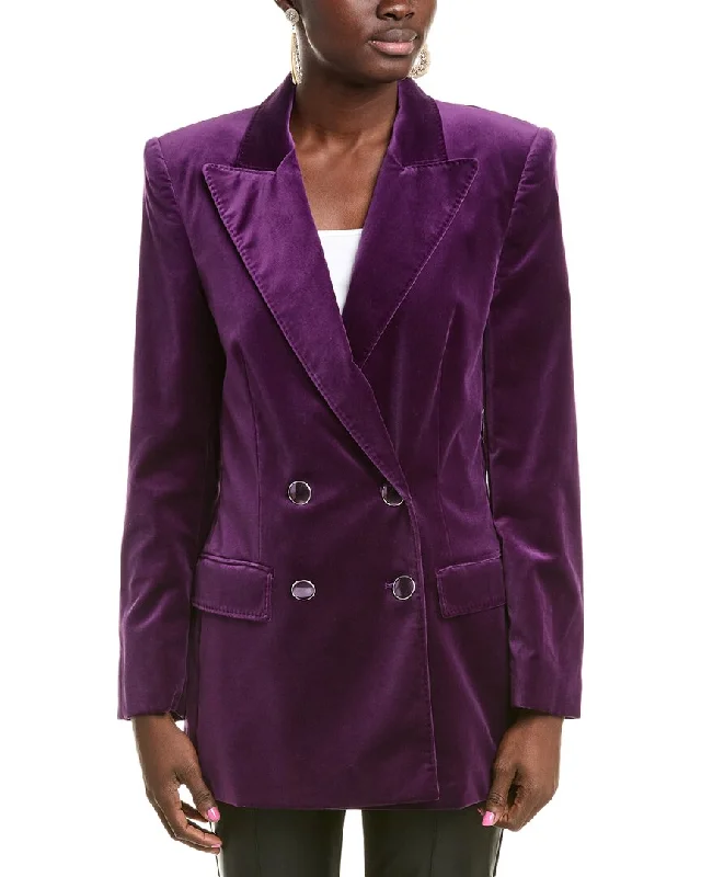 Quality Driven Apparel Alberta Ferretti Velvet Blazer