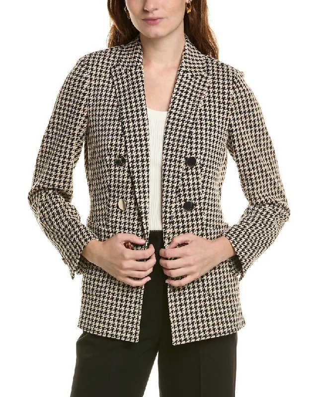 Everyday Glamour Anne Klein Peak Lapel Jacket