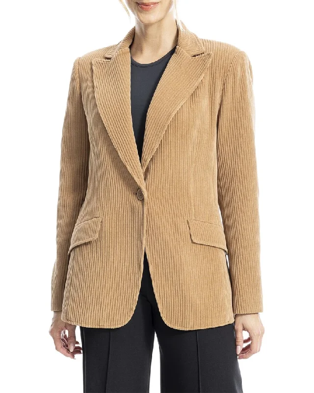 Don't Miss Out Max Studio Corduroy Blazer