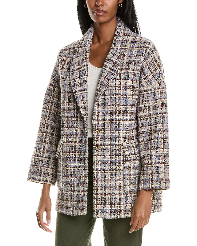 Fashion Forward Outfits ba&sh Wool-Blend Blazer