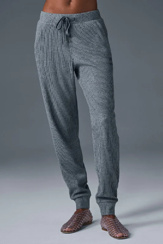 Graceful Movement Muse Sweatpant - Steel Grey Heather