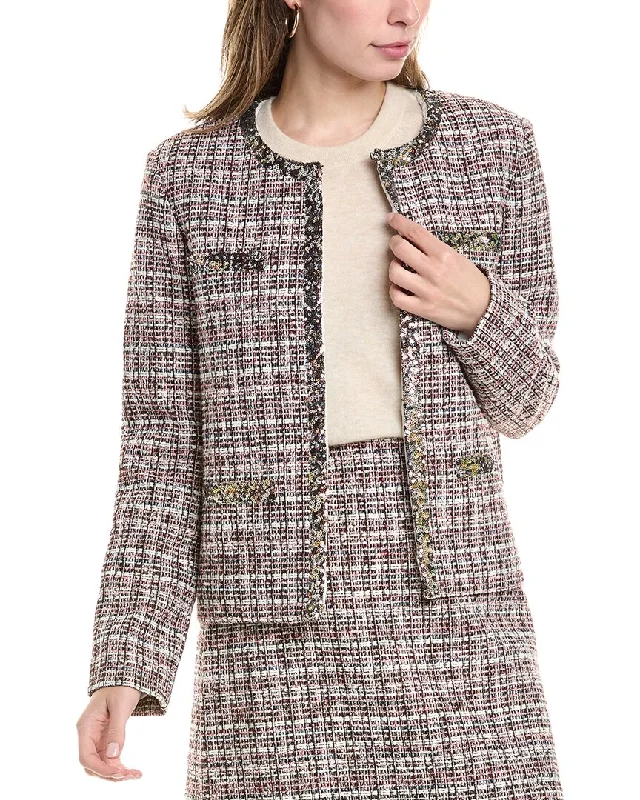 Lighten Up With Nordic Styles St. John Tweed Jacket