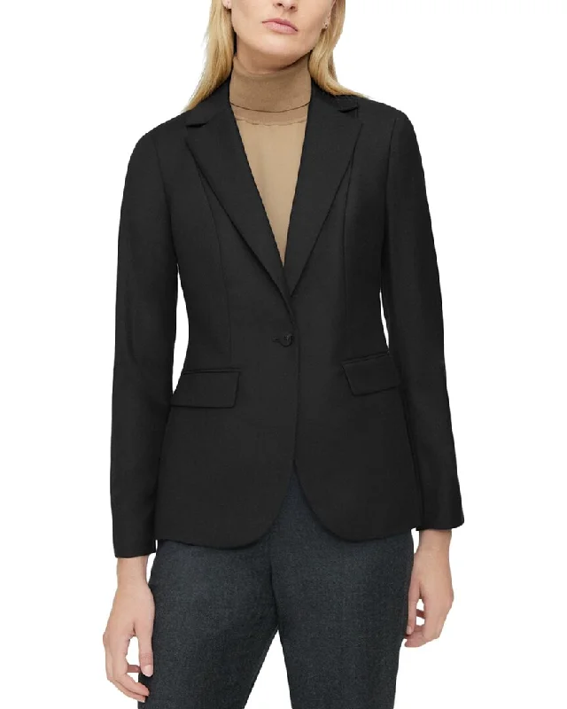 Must Haves Theory Riding Wool Blazer