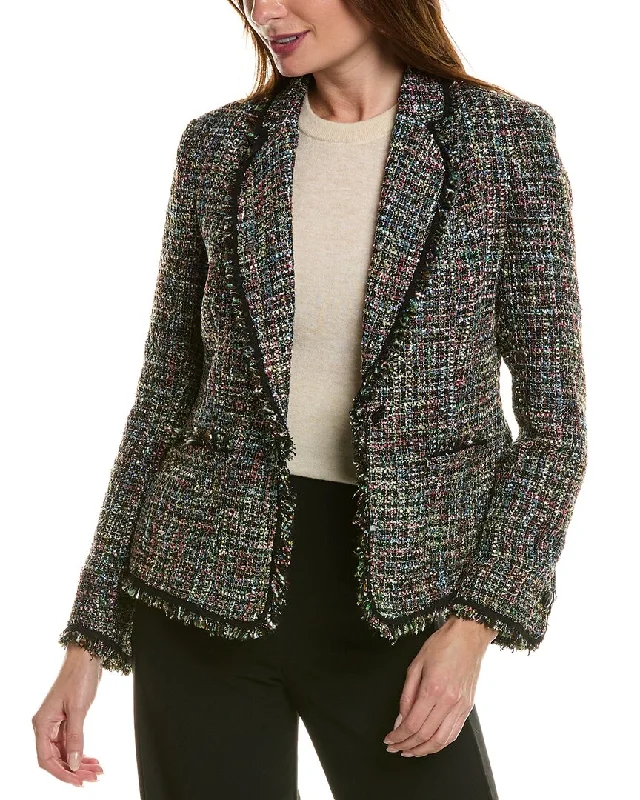 Romantic Flair Anne Klein Notch Collar Jacket