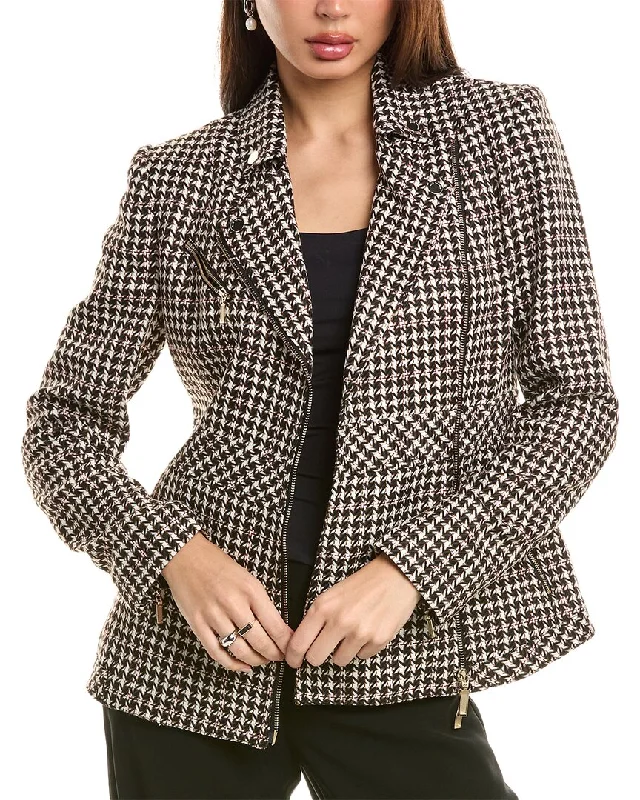 Mid Season Sale Elie Tahari Moto Jacket