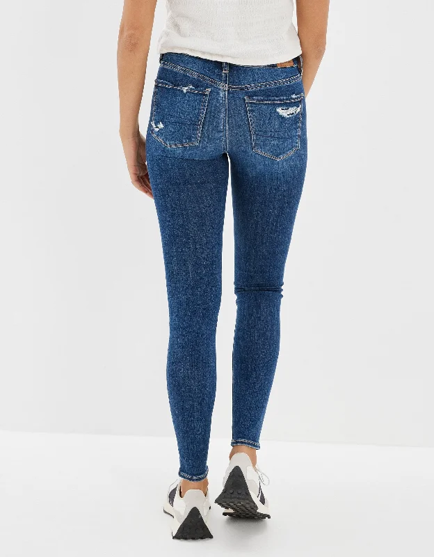 Season Transition Versatile Wear Clearance AE Ne(x)t Level Ripped Low-Rise Jegging