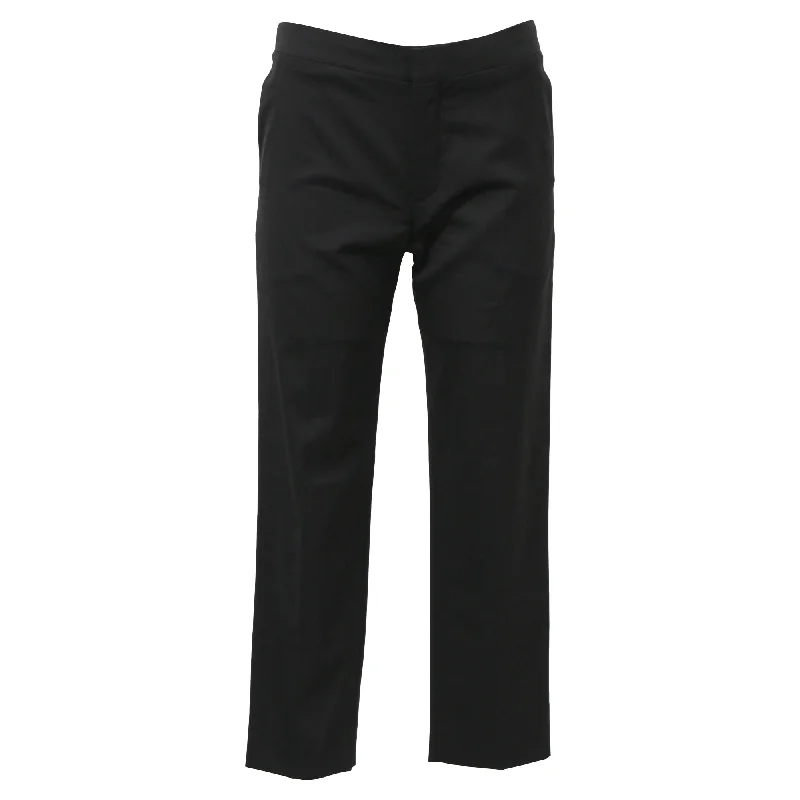 Crazy Discounts, Hurry Up Chloé High-Waisted Wide-Leg Trousers in Black Wool