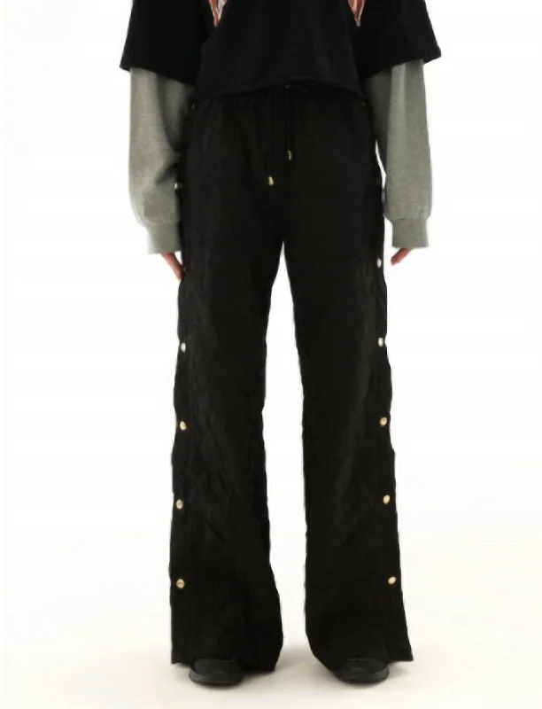 Chic And Trendy Volley Pant In Black