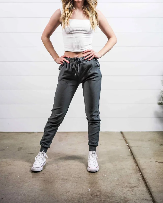 End Of Month Blowout Women's Joggers In Charcoal